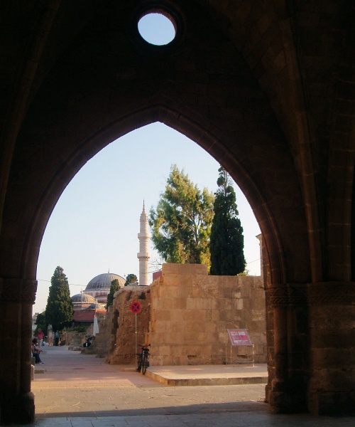 Za Menej - Rhodos - Cesta k mešite 