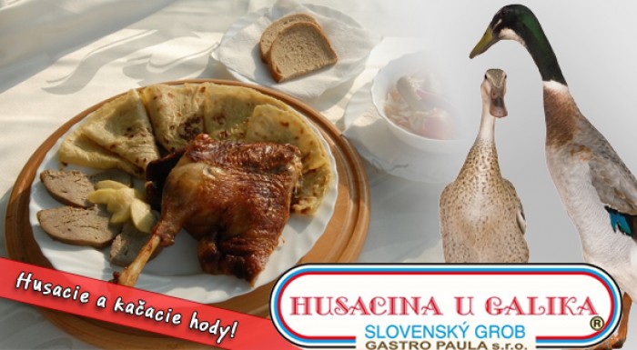Husacina u Galika - Husacie a kačacie hody vo Viničnom, len pár kilometrov od Bratislavy!
