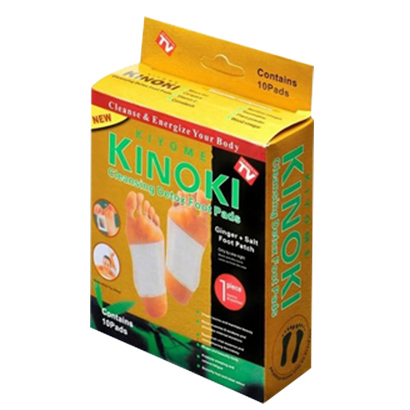 Detoxikačné náplaste KINOKI GOLD (1 balenie, 10 kusov)