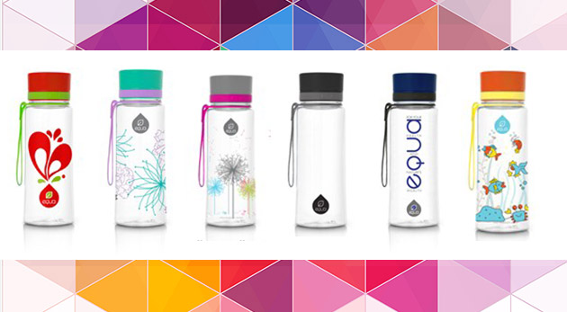 Dizajnová aj praktická EKO fľaša s rôznymi motívmi