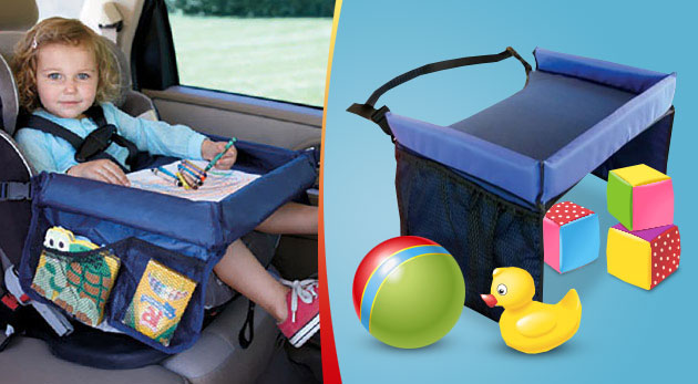 Praktický mobilný stolík pre vaše deti do auta i do domácnosti