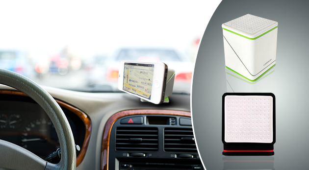 Univerzálny a dizajnový držiak Magic Cube do auta na navigáciu, smartfón, tablet či kameru