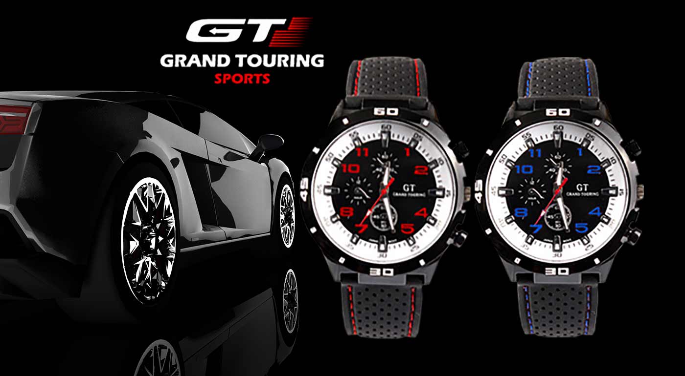 Štýlové pánske hodinky GT Grand Touring