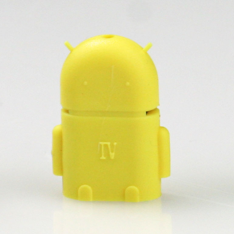 USB OTG Adaptér na Android - žltá farba