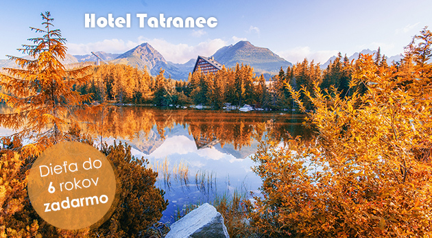 Tri jesenné dni v Tatranskej Lomnici v Hoteli Tatranec vrátane polpenzie a skvelých zliav