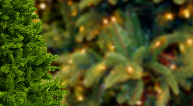 Umelý vianočný stromček jedlička alebo borovica s podstavcom a v rôznych veľkostiach