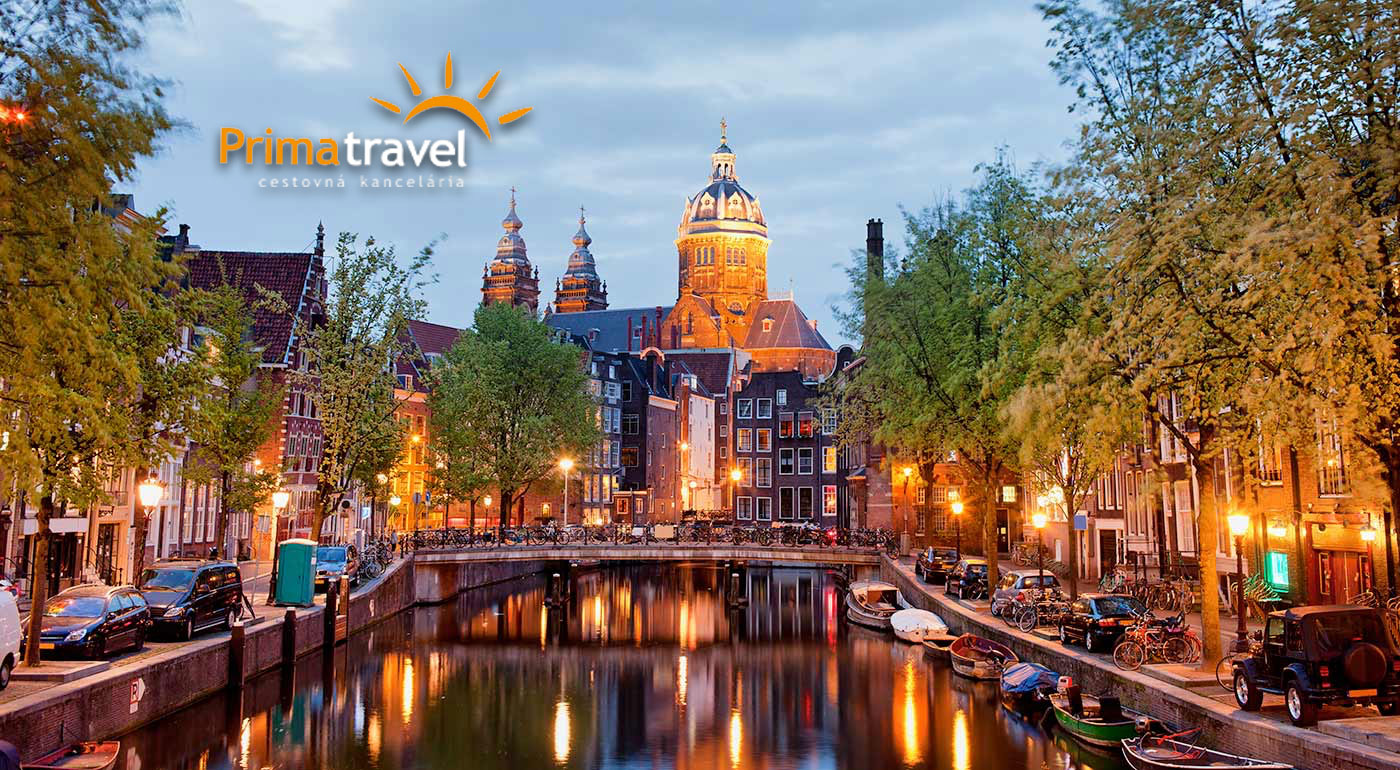 Nezabudnuteľný zájazd do Holandska s prehliadkou Amsterdamu, skanzenu Zaanse Schans a svetoznámej výstavy kvetov