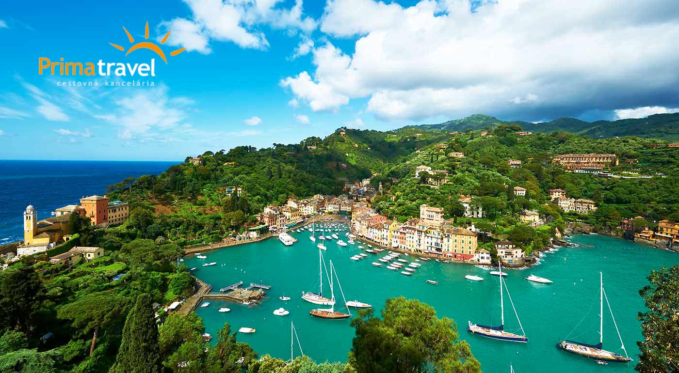 Poznávací 5-dňový zájazd k najkrajšiemu miestu Talianska - Ligúrii. Spoznajte Janov, Portofino a San Remo - mesto kvetov