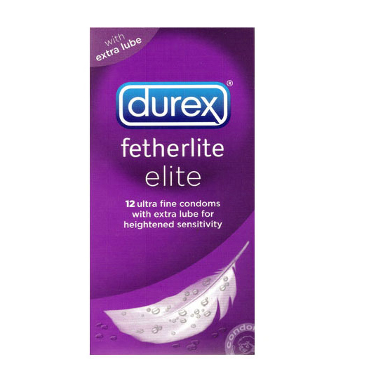 Durex Fetherlite Elite - balíček 20 kusov kondómov
