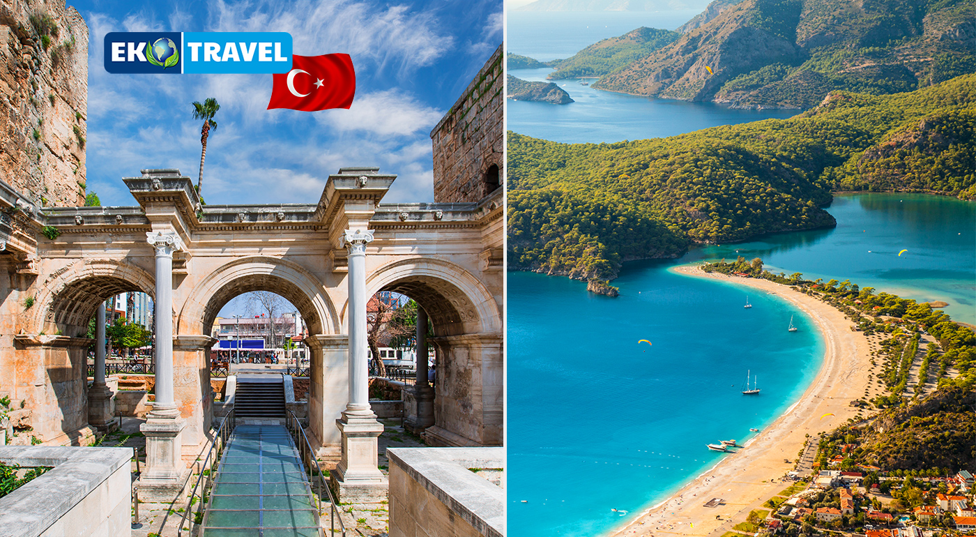 Osem dní skvelej dovolenky na Lýkijskom pobreží v Turecku. Nádherná príroda, dávna história a k tomu All inclusive a wellness!