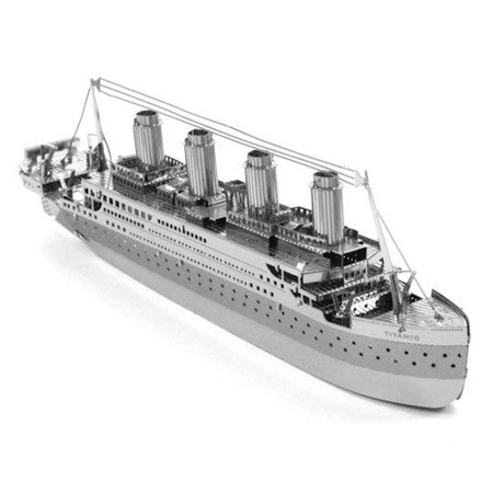 3D kovové puzzle - Titanic