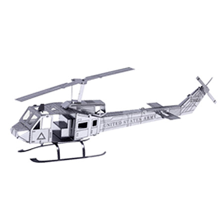 3D kovové puzzle - vrtuľník