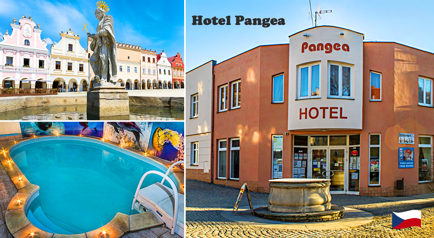 Objavte krásu historického mesta Telč počas 3 dní v Hoteli Pangea***