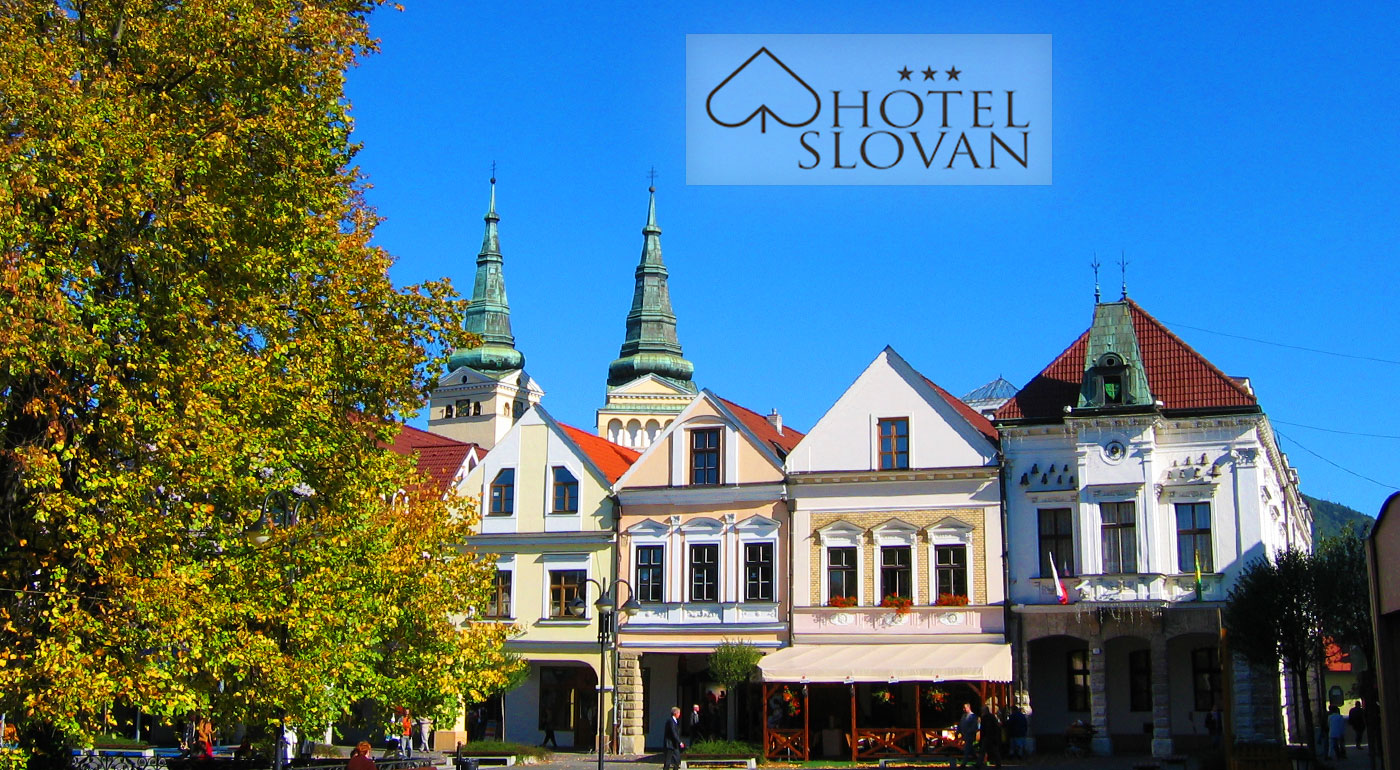 Hotel Slovan*** v centre Žiliny - doprajte si pár dní oddychu v dvojlôžkovej izbe alebo apartmáne s vodnou posteľou