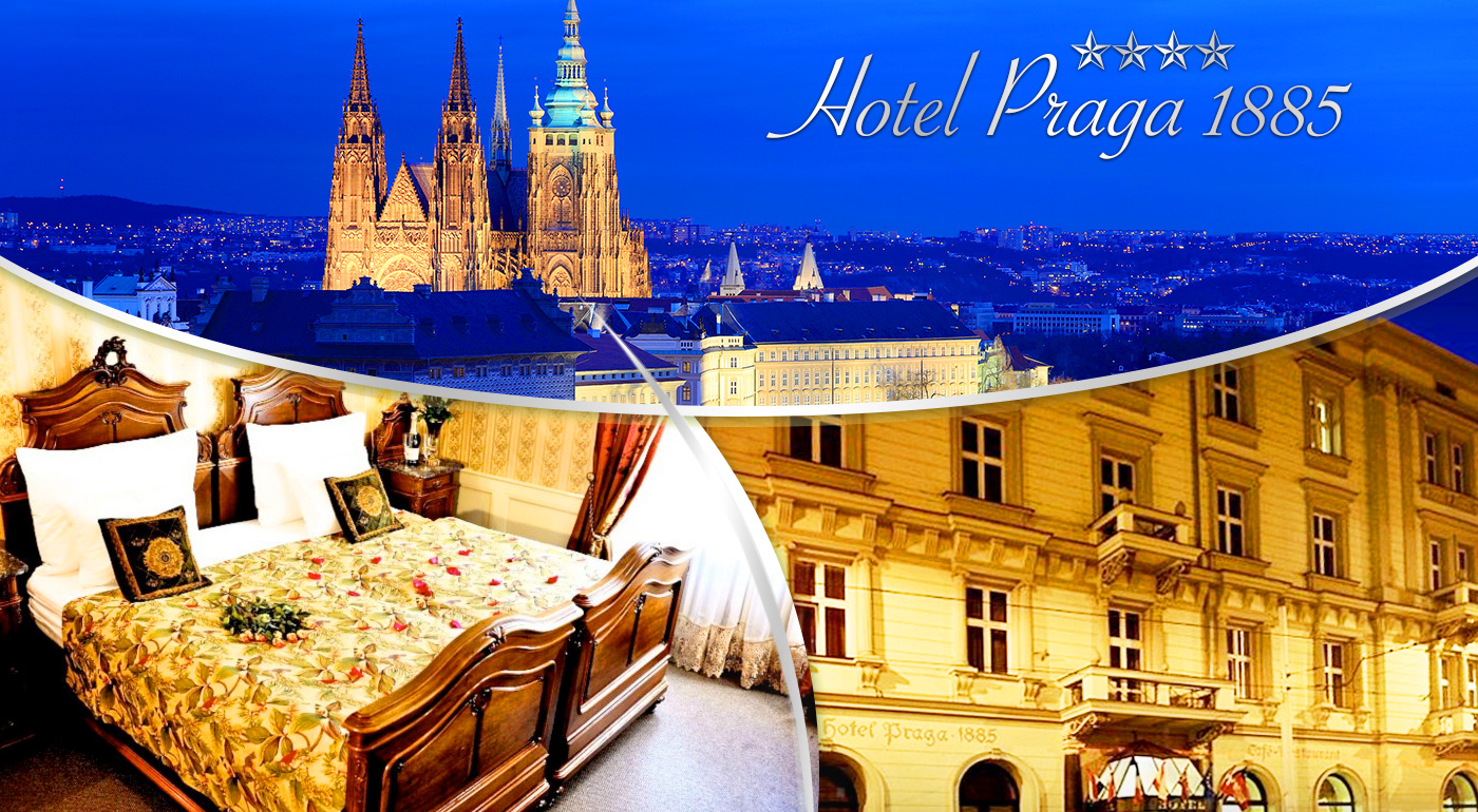 Luxusný pobyt v historickom Hoteli PRAGA 1885*** v centre Prahy