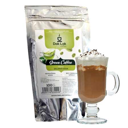 BIO zelená káva (100g) - príchuť cappucino