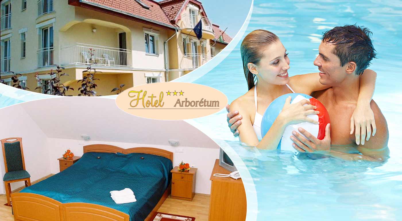 Relaxujte v Hoteli Arborétum*** v maďarskom kúpeľnom meste Sárvár