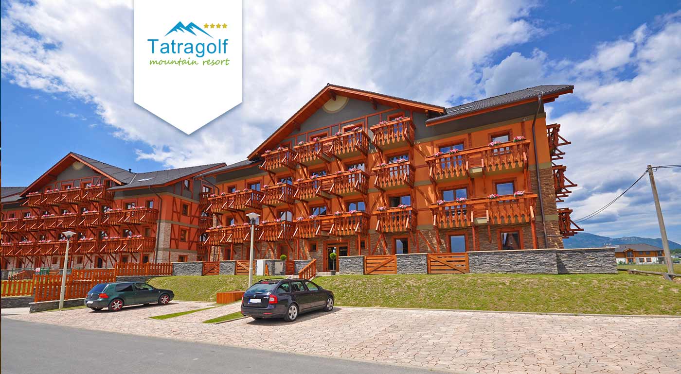 Vyberte sa na relaxačný pobyt do útulných apartmánov Tatragolf Mountain Resort vo Veľkej Lomnici pre dvoch.