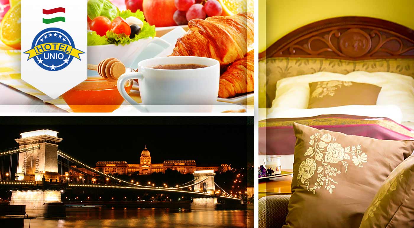 Urobte si výlet do Budapešti - City Hotel Unio*** Superior pre dvoch vrátane raňajok