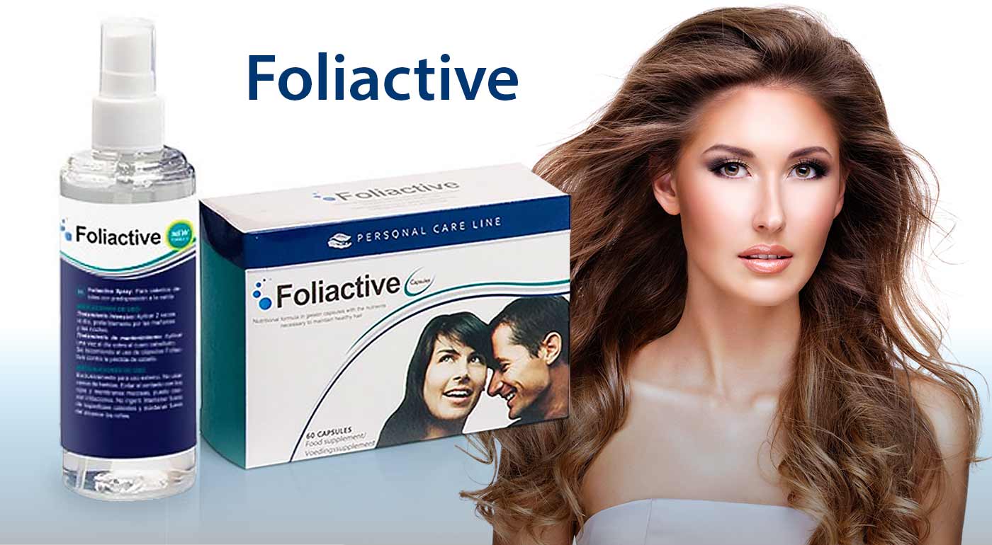 STOP vypadávaniu vlasov s prípravkami Foliactive - doplnok stravy alebo sprej.