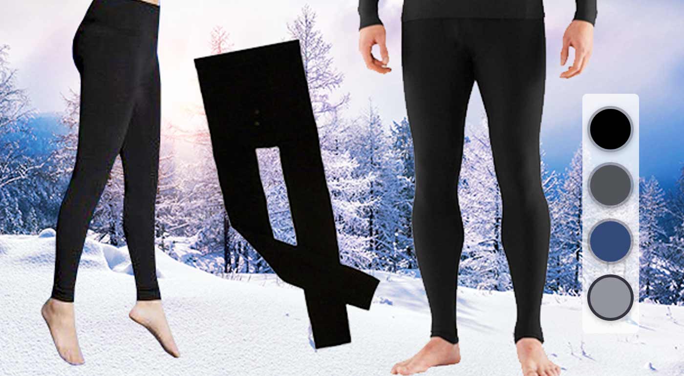 Dámske alebo pánske termo nohavice do chladných dní