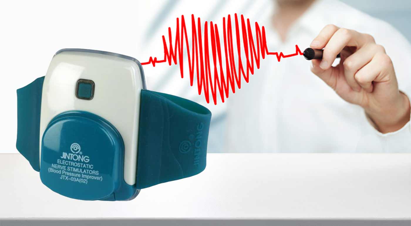 Stabilizátor krvného tlaku Jintong - elektrostatický nervový stimulátor na stabilizáciu krvného tlaku