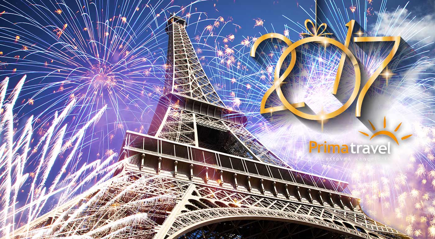 Oslavy Nového roka pod Eiffelovkou - užite si Silvestra v Paríži na 5-dňovom zájazde
