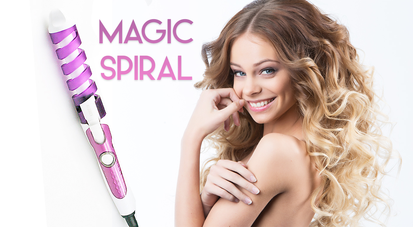 Profesionálna vlasová kulma Magic Spiral - dokonalé účesy rýchlo a jednoducho!