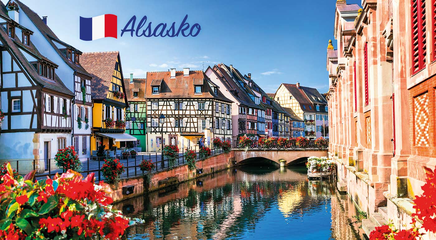 Trochu iné Francúzsko: Alsasko, kraj rozprávkových stredovekých miest, vína a bocianov na 4-dňovom zájazde