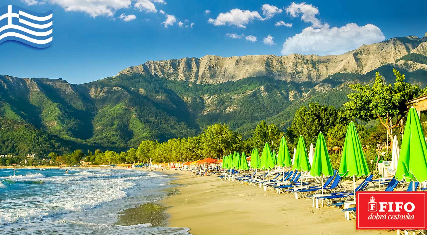 Letná dovolenka na 8 alebo 9 dní na gréckom ostrove Thassos v rodinnom Hoteli Aloe*** s polpenziou iba 100 metrov od pláže!