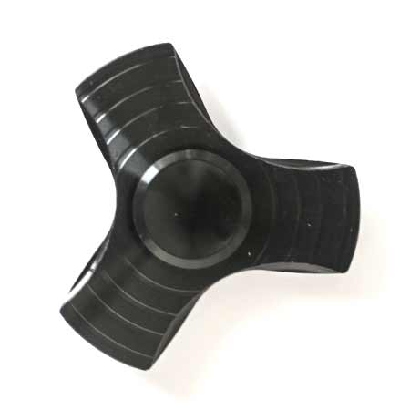 Fidget Spinner kovový B - farba čierna