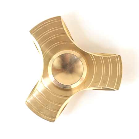 Fidget Spinner kovový B - farba zlatá