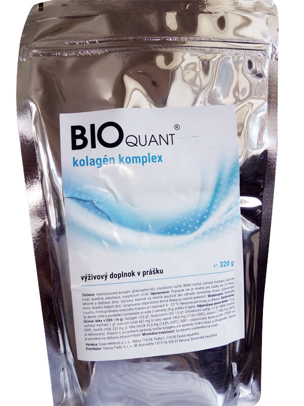 BIOquant kolagén komplex - balenie 320g v prášku