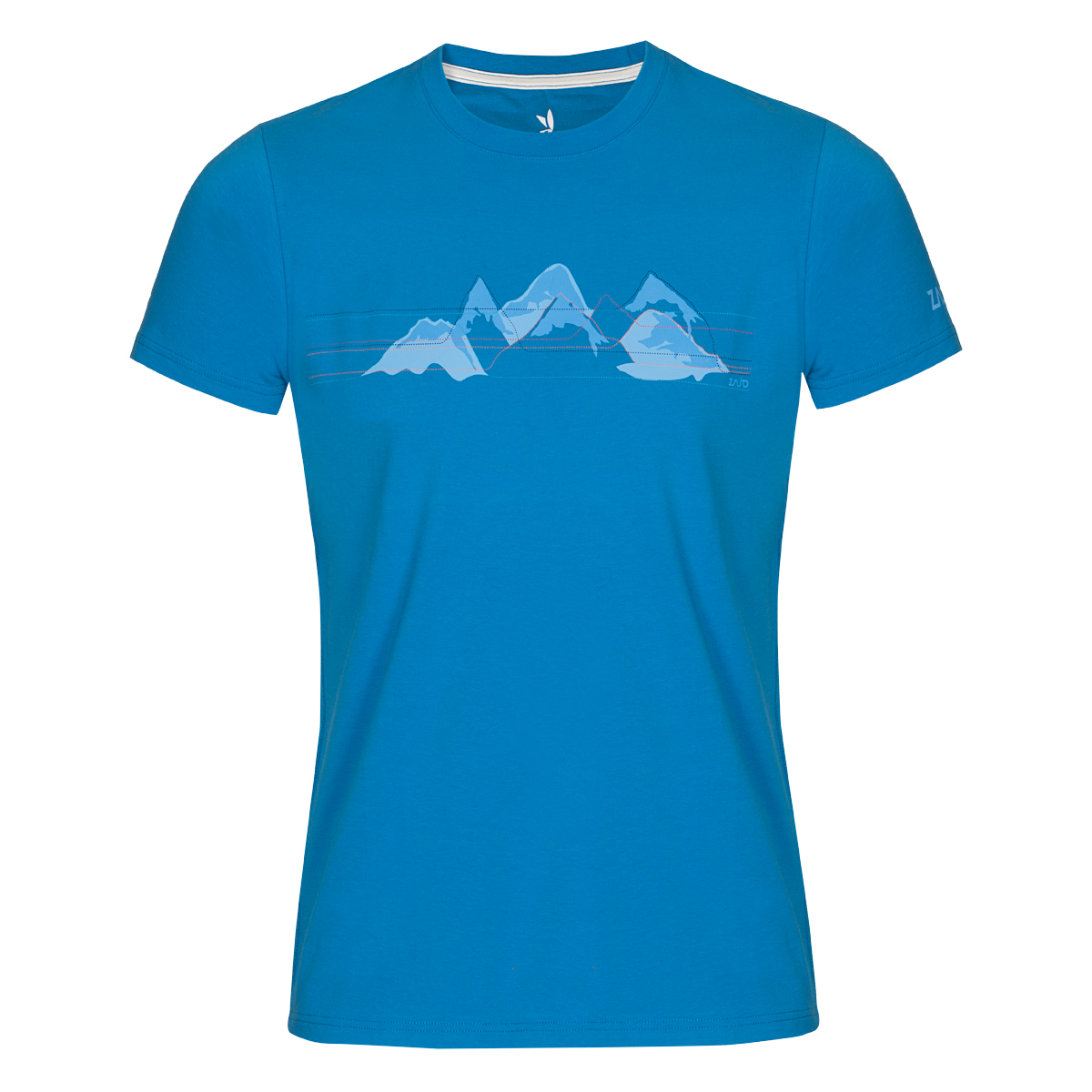 Pánske tričko ZAJO Bormio Ibiza Blue Mountains SS - veľkosť XXL