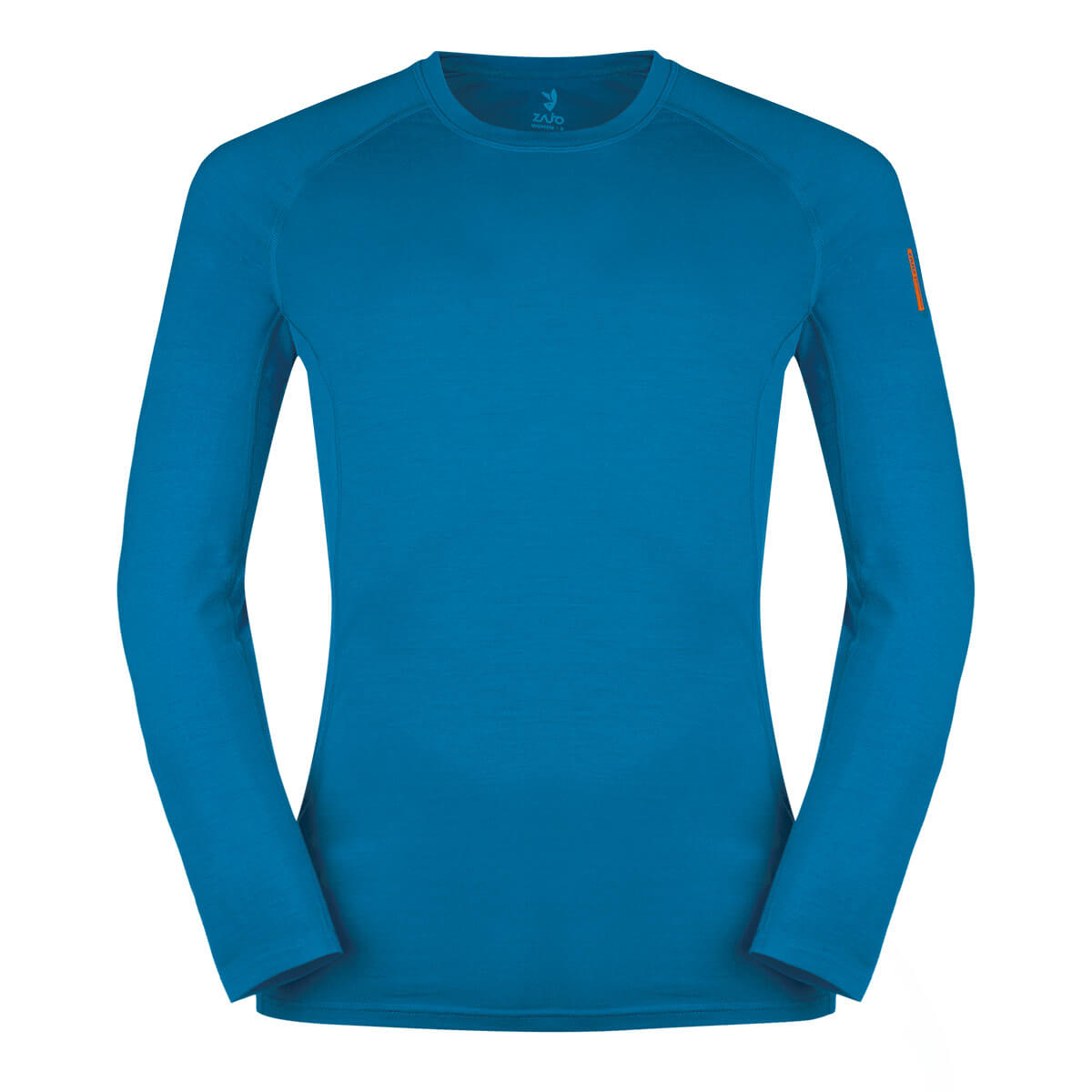 Pánske tričko Zajo Bjorn Merino Nylon T-shirt LS Greek Blue - veľkosť XXL