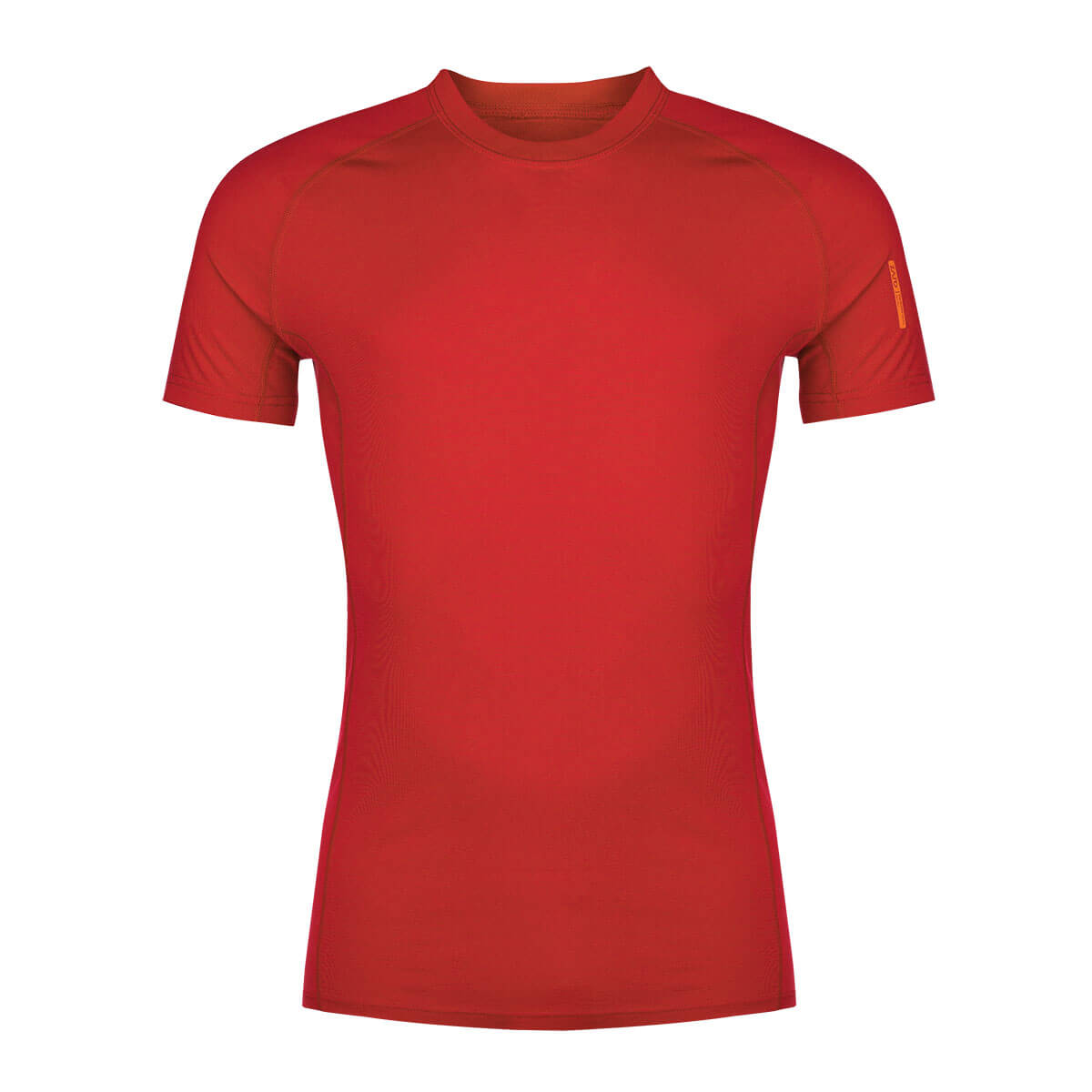 Pánske tričko Zajo Bjorn Merino Nylon T-shirt SS Racing Red - veľkosť XXL