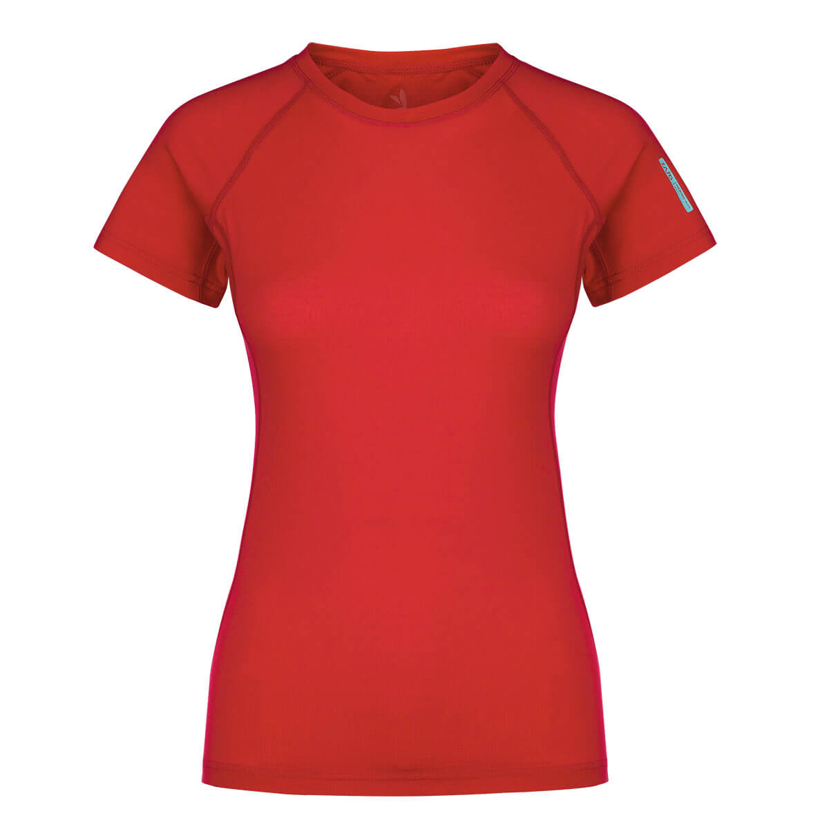 Dámske tričko Zajo Elsa Merino Nylon T-shirt SS Racing Red - veľkosť M