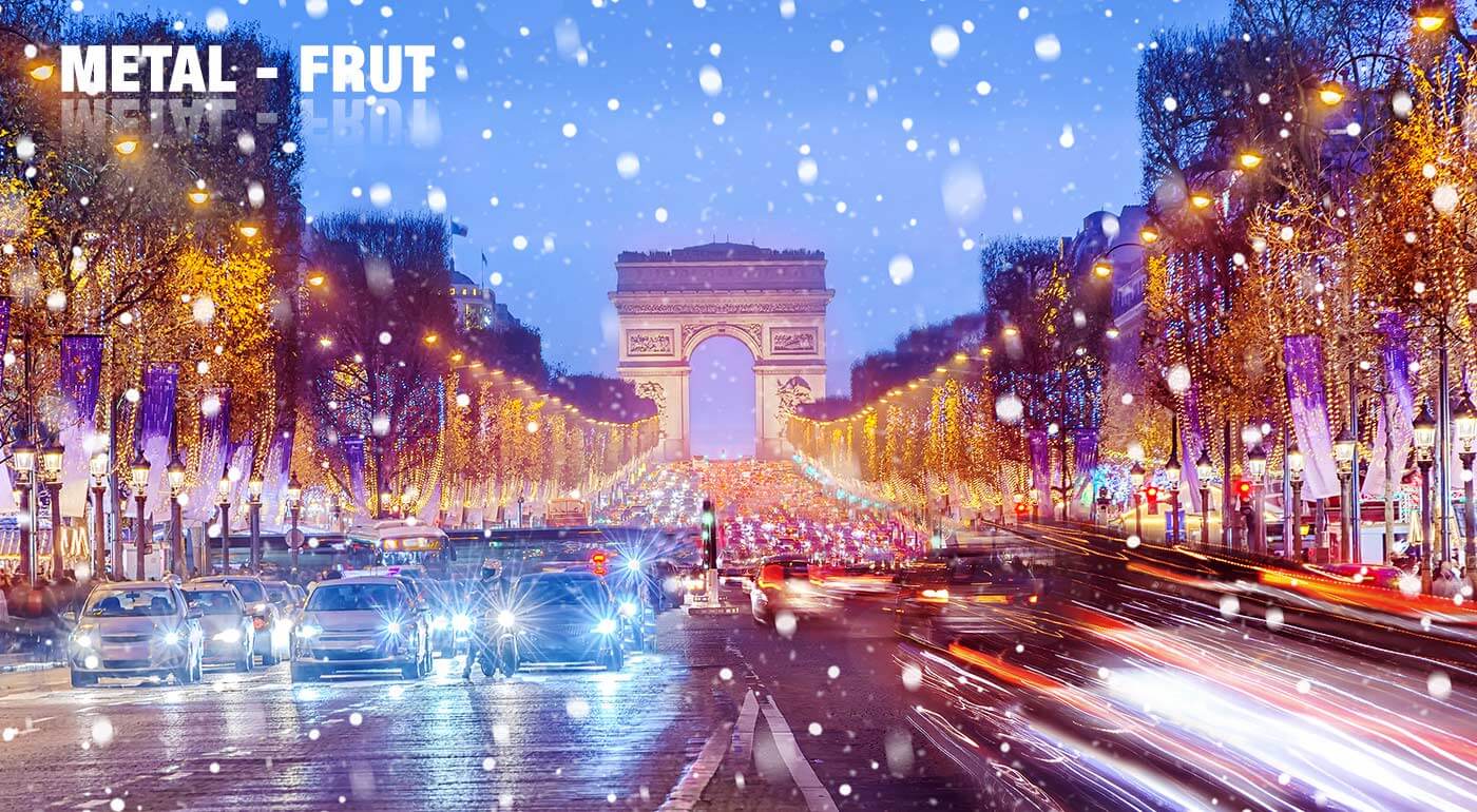Adventný Paríž: návšteva vianočných trhov, Eiffelovka a Champs Elyseés v zimnej atmosfére