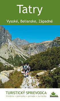 Kniha Tatry (Vysoké, Belianske, Západné) - turistický sprievodca, vydavateľstvo Dajama