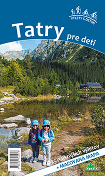 Kniha Tatry pre deti - 25 turistických výletov + maľovaná mapa, vydavateľstvo Dajama