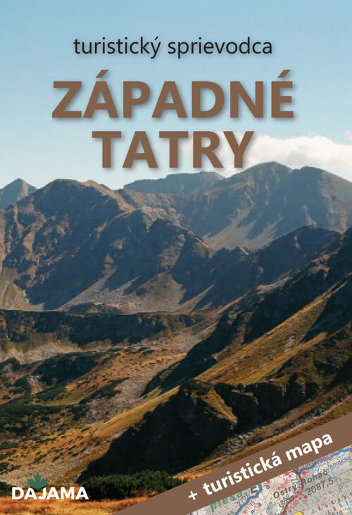 Turistický sprievodca Západné Tatry + turistická mapa (vydavateľstvo Dajama)