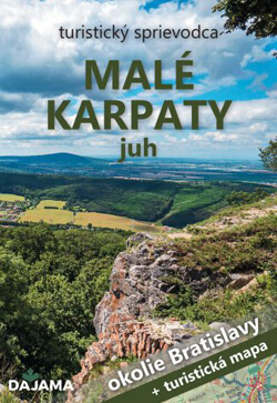 Turistický sprievodca Malé Karpaty - juh + turistická mapa (vydavateľstvo Dajama)
