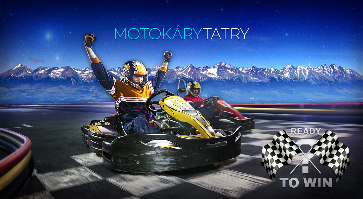 Svit, Vysoké Tatry: jazda na motokárach plná adrenalínu a zábavy pre každého