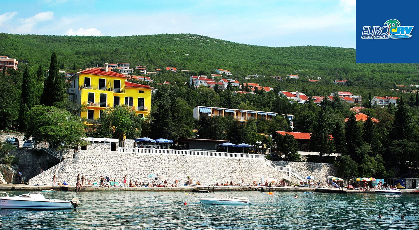 Výborné Chorvátsko na 8 dní v Hoteli alebo Pavilónoch Riviera** v Crikvenici s polpenziou
