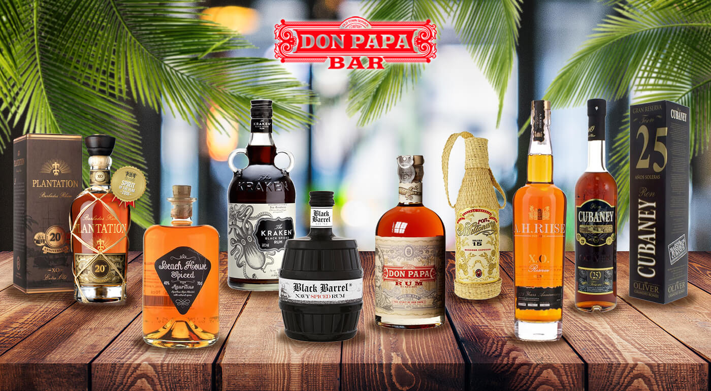 Ochutnávka prémiových rumov v bare Don Papa  - objavte nové a nepoznané chute exotiky prostredníctvom 8 svetových značiek