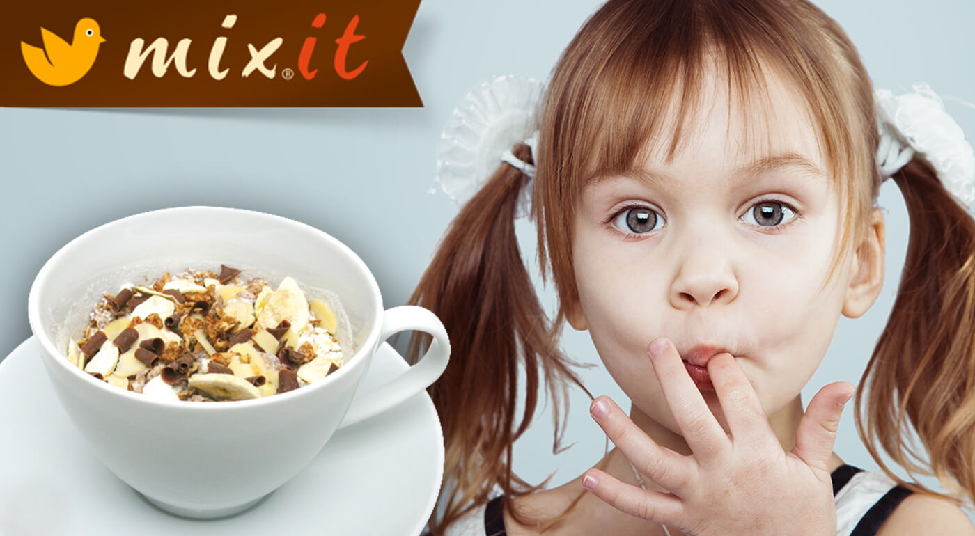 Dobroty MIXIT ako raňajky alebo chutný snack - kaše a oriešková nádielka pre všetky mlsné jazýčky