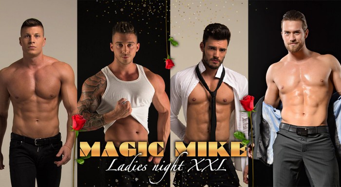 Horúca šou Magic Mike Ladies Night XXL