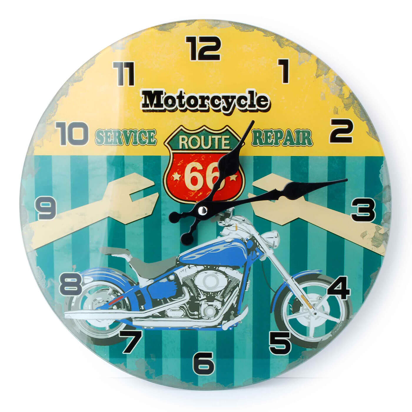 Nástenné hodiny Affek Design Motorcycle