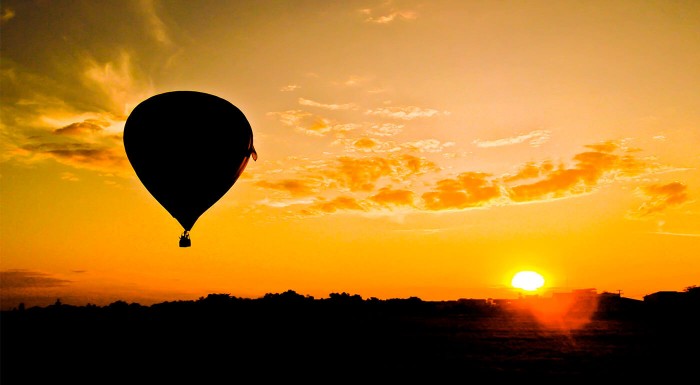 Zážitkový let balónom - rôzne po Slovensku