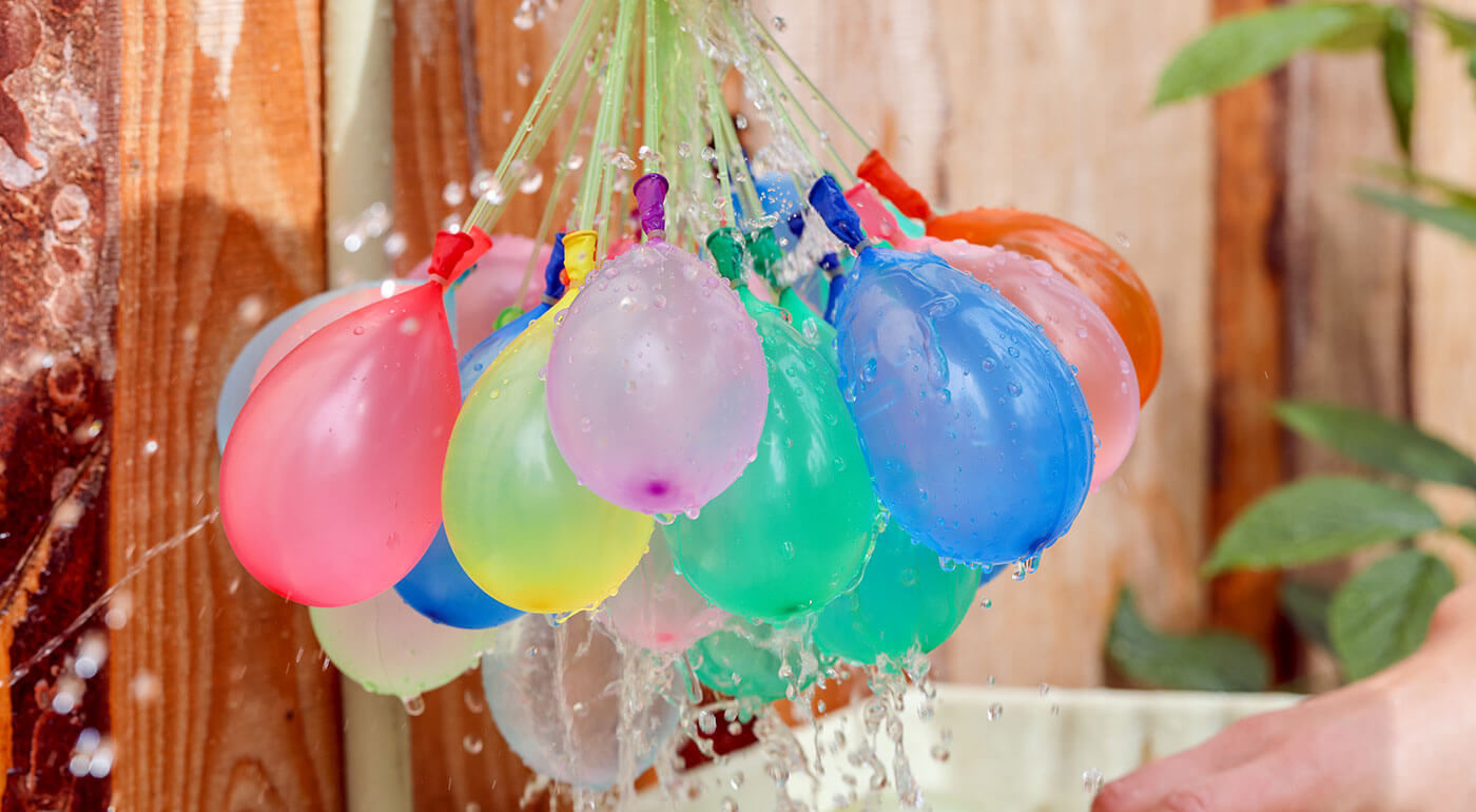 Vodné balóny - zábavná hra pre malých i veľkých